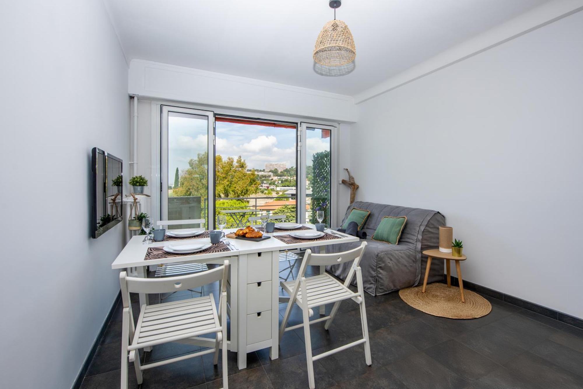 Appartement Vue Mer Cagnes-sur-Mer Exterior photo
