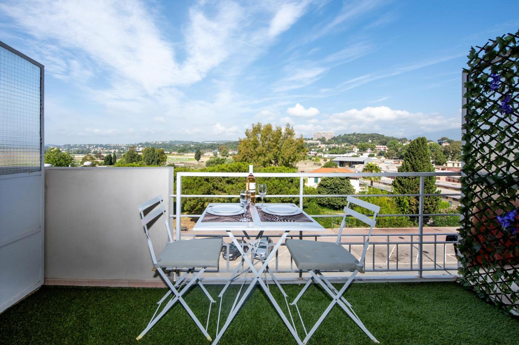 Appartement Vue Mer Cagnes-sur-Mer Exterior photo